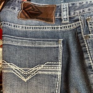 Men’s Rock and Roll denim jeans sz 36x36